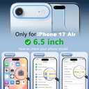 BENTOBEN for iPhone Air Case,Cute Butterfly Pattern iPhone 17Air Magnetic Case [Compatible with MagSafe] Translucent Matte Slim Shockproof Women Protective Cover for iPhone Air 6.5",Brown (Desert Titanium)