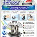 TubShroom Ultra Revolutionary Bath Tub Drain Protector Hair Catcher/Strainer/Snare Stainless Steel, 1-Pack, Silver