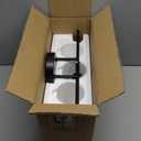 Bathroom Light Fixtures, 3-Light Matte Black Vanity Light, Black Bathroom Lights Over Mirror with Clear Glass Shade, Wall Sconces for Mirror Bedroom Living Room Hallway