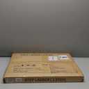 2 Step Ladder,Aluminum Folding Step Stool for Adults,Step Ladder with Wide Anti-Slip Pedal,330 lbs Capacity for Home,Office,Kitchen,Library (Walnut)