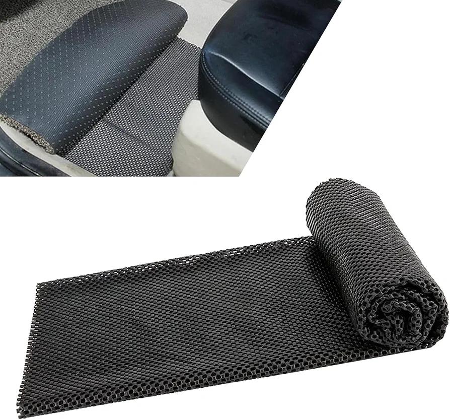 leechio 1 PC Car Roof Anti-Slip Mat, Roof Rack Pads, 39.3" x 47.2" PVC Waterproof Multifunctional Anti-Slip Carpet Pad, Universal Roof Rack Accessories (Black)