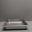 Restaurantware Hotel Pan 1 Count 2/3 Size Anti-Jam 2.5 Deep Freezable 24 Gauge Stainless Steel Steam Pan Lid Sold Separately, for Use in Commercial Kitchens, Cafeterias, and Catering Event