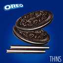OREO Thins Chocolate Sandwich Cookies, Family Size, 11.78 oz (EXP 10/01/26)