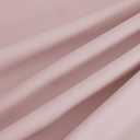 NICETOWN Blush Pink Blackout Curtains 63 Inches Long 2 Panels for Girls Room, Bedroom, Nursery Thermal Insulated Blackout Drapes Solid Grommet Noise Reducing Window Curtains, W40