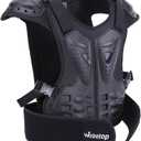 Webetop Kids Chest Protector Motocross Chest Protector Youth Dirt Bike Body Chest Spine Protector L