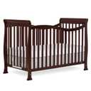 Dream On Me Violet 7-in-1 Convertible Full-Size Baby Crib with Toddler, Day & Full Bed Conversion in Black, GreenGuard Gold & JPMA, 4 Mattress Heights, Sustainable Pinewood | BSA Verified, ASTM & CPSC Compliant, Full-Size Crib, 4-Position Mattress Support, 50 Lb Limit, Non-Toxic Finish, Espresso