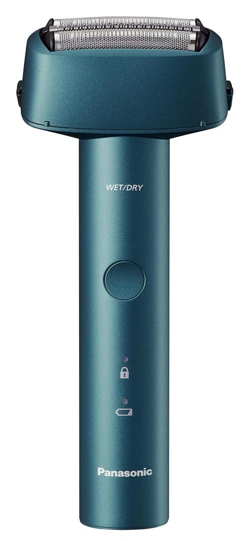 Panasonic Electric Razor for Men, Wet Dry Shaver with 3-Blade Cutting System, Ergonomic Handle and USB-C Charging- ES-RM3B-A (Blue)