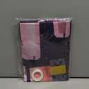 Happy 48th Birthday Banner Backdrop - 48 Birthday Party Decorations Supplies for Women - Pink Purple Gold 4 x 6ft