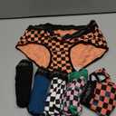 INNERSY Women’s Underwear Cotton Hipster Panties Mid Rise Briefs Tagless Wide Waistband 6 Pack, Medium