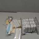 Stainless Steel Popsicle Molds, Set of 6 Ice Cream Maker, Ice Pop Molds With Holder, Metal Reusable Homemade Popsicle Molds with Sticks and Bags (Flat Head, with Slot)