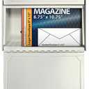Mail Boss 7173 Townhouse Locking Security Wall Mount Mailbox, Cream White