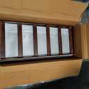 Anji Mountain Heavy Duty Waterproof Wooden Shoe Storage Mat Organizer/Boot Storage Tray Multi Use for Entryway with Coir, Black and Ivory Insert, 1 Tier, Fits 2 Pair (26.5" Wide)