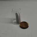 Labina Glass Storage Container Airtight Food Jars Kitchen Canister with Wood Lids, 33 Oz Wide Mouth Pantry Organization Glass Jar for Flour, Sugar, Cookie, Spagetti, Nuts and Candy (A3: 33 Oz 1 pcs)