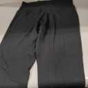 GAYHAY High Waisted Capri Leggings for Women - Soft Slim Yoga Pants for Running Cycling Workout B-Black, L-XL