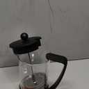 Bodum 34oz Brazil French Press Coffee Maker, High-Heat Borosilicate Glass, Black - Made in Portugal