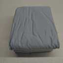 1000 Thread Count 100% Cotton Fitted Sheet, Light Blue California King 22" Fitted Sheet, Long - Staple Combed Pure Natural Cotton Sheet, Soft & Silky Sateen Weave