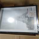upsimples 13x19 Picture Frame, Display Pictures 11x17 with Mat or 13 x 19 Without, Wall Hanging Poster Frames, Black, 1 Pack