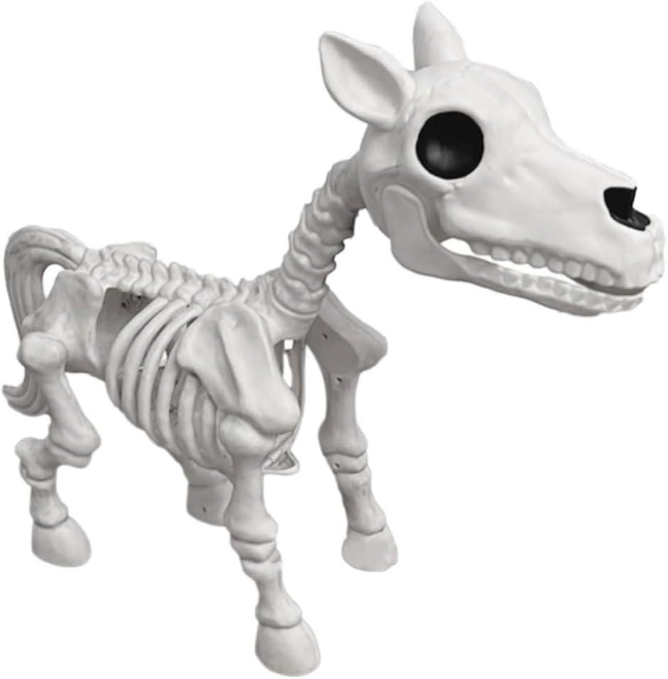 Halloween Horse Skeleton New Horse Skull Prop,Horse Skeleton Halloween Decor,Skeleton Horse Halloween Indoor