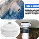 SP1023 Pool Inlet Return Fitting for Hayward Above Ground Pool 1-1/2" Fip Inlet Return Fitting with Locknut and Gasket SP1419D Opening Directional Flow Inlet Fitting(2 sets)