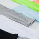 YISEVEN Sports Compression Arm Sleeves (Adult (one size fits most), 1 Pair - Ivory White)