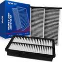 KAX Engine & Cabin Air Filter Kit, Replacement for Mazda CX-5 2013-2025 2.5L, Mazda 3 2014-2018, 6 2014-2021 2.5L, Replace# CA11259 CF11811