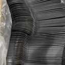 1,000 Plastic Disposable Soup Spoons Bulk Black Medium Weight Disposable Silverware Plastic Cutlery Spoons