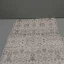 Collive Kitchen Mats for Floor 2 Piece, Cushioned Anti Fatigue Mat Beige Floral Rugs Non Slip Waterproof Sink Rug, Memory Foam Comfort Standing Desk Mat for Laundry, Home Office (17.3"x47"+17.3"x28")