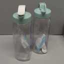 Frcctre 2 Pack Plastic Water Pitcher with Lid, 74 Oz Clear Airtight Beverage Pitcher Juice Container Water Carafe Fridge Jug for Juice, Coffee, Iced Tea, Lemonade, Heat Resistant & Shatter-proof