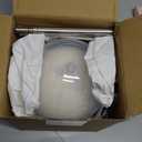 Light Up Ghost Halloween Decor, 5" Cute Halloween Decorations Indoor, 3PCS LED Ceramic Ghost for Halloween Table, Desk, Tray, Shelf, Bedroom Decor, White Spooky Decorative Ghosts Figurines