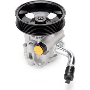 Power Steering Pump with Pulley 6PK Compatible with 11-15 Durango, 11-15 Grand Cherokee, V8 5.7L V6 3.6L, Assist Pump, Replace # 21-4068, 68068641AB, 96818M