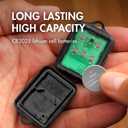 Tenergy 3V CR2025 Batteries, Lithium Button Coin Cell 2025 Battery, for Key FOBs & Other Devices, 100 Count