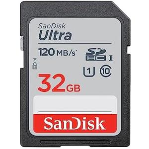 SanDisk 32GB 3-Pack Ultra SDHC UHS-I Memory Card (3x32GB) - SDSDUN4-032G-GN6IM [Older Version]