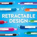 Paper Mate InkJoy 300RT Retractable Ballpoint Pens, Medium Point (1.0mm), Black, 24 Count
