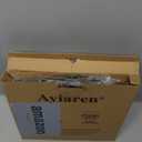 Round Decorative Tray for Coffee Dining Table Countertop Small Wooden Serving Trays Farmhouse Kitchen Home Living Room Decor and Bathroom Accessories Tray Black Rustic Wood Candle Centerpiece Trays (11")