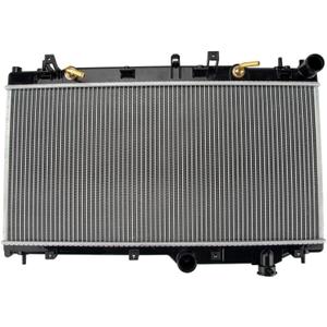 KAC CU2777 Aluminum Core Complete Radiator Compatible With Outback 2005-2014 Impreza 2008-2016 Forester 2009-2013 Crosstrek 2016-2017 Legacy 2005-2014 XV Crosstrek 2013-2015, Engine Coolant Radiator
