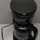 Mueller 12-Cup Drip Coffee Maker - Borosilicate Carafe, Auto-Off, Reusable Filter, Anti-Drip, Keep-Warm Function, Clear Water Level Window Coffee Machine, Kitchen Essentials & Accessories (Black)