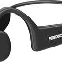 Open Ear Headphones, Air Conduction Headphones Sport Earbuds Bluetooth 5.3 10Hrs Playtime Bluetooth Headphones, IPX6 Waterproof Sports Headset for Running, Cycling, Walking Black