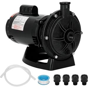 EC-LA01N 3/4 HP Single Speed Pool Booster Pump, 110V/230V Dual Voltage, Compatible with Pentair Polaris 280, 380, 3900 Pressure Side Pool Cleaners, Includes Hose & Adapter, Replace LA01N PB460, 60Hz
