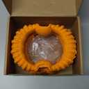 Fida Dog Chew Toys for Aggressive Chewers, 3-in-1 Indestructible Interactive Dog Toys, Unique Detachable Natural Rubber Balls Tug &Fetch Toys for Large & Medium Dogs(Orange, L)