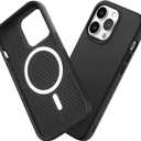 RhinoShield SolidSuit Case Compatible with Magsafe for [iPhone 13 Pro] | Shock Absorbent Slim Design Protective Cover with Premium Matte Finish 3.5M / 11ft Drop Protection - Classic Black