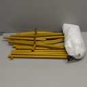 6.6FT Wedding Arch Backdrop Stand and White Arch Cover, White Spandex Fitted Backdrop Cover and Gold Wedding Arch Frame for Birthday Party Wedding Ceremony Bridal Baby Shower, Parties Decoration