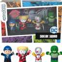 Little People Collector DC Suicide Squad Special Edition Set for Adults & Fans, 4 Figures in Display Package