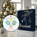 3 x Pickleball Ornament, Besties Ornament 2025  Cute Pickleball Christmas Tree Decoration for Friends, Partners, and Doubles Players  Fun for Pickleball Lovers, Teammates, and Best Friends