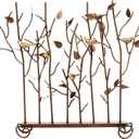 Minuteman International Birds Decorative Fireplace Summer Screen, Bronze 26 x 5 x 26 inches