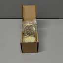 Magnifying Compact Double-Sided 1X/2X Round Pocket Handheld Travel Makeup Portable Pocket Mirror (5, Gold)