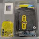 CozyVest Dog Anxiety Vest 3-in-1 Music & Aromatherapy Shirt, Relaxing Sound & Essential Oils Jacket, Fireworks Thunder Separation & Thunderstorm Canine Stress Relief Coat (Small [15-25 Lbs], Gray)