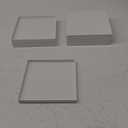 Tidyboss 8 Puzzle Sorting Trays with Lid 8" x 8" - Portable Jigsaw Puzzle Accessories White Background Makes Pieces Stand Out to Better Sort Patterns, Shapes and Colors | for Puzzles Up to 1500 Pieces