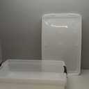 IRIS USA 40 Qt Plastic Under Bed Storage Nestable Organizer Bin Container with Secure Lids and Durable Buckles, 3-Pack, Under Bed Storage Containers for Clothes Shoes Bedding, Black/Clear