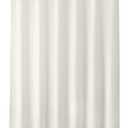 Titanker Fabric Shower Curtain Liner Washable, 70 x 72 Inches, Cream Shower Liner Fabric with 2 Magnets, Bathroom Polyester Shower Liner Waterproof Soft Lightweight, Cream