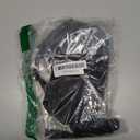 Mayerzon Dog Muzzle, Patented Soft Mesh Muzzle for Dogs for Scavenging Biting Licking and Chewing, Allows to Pant and Drink (L, Black) (L-(Snout:11"-12"))